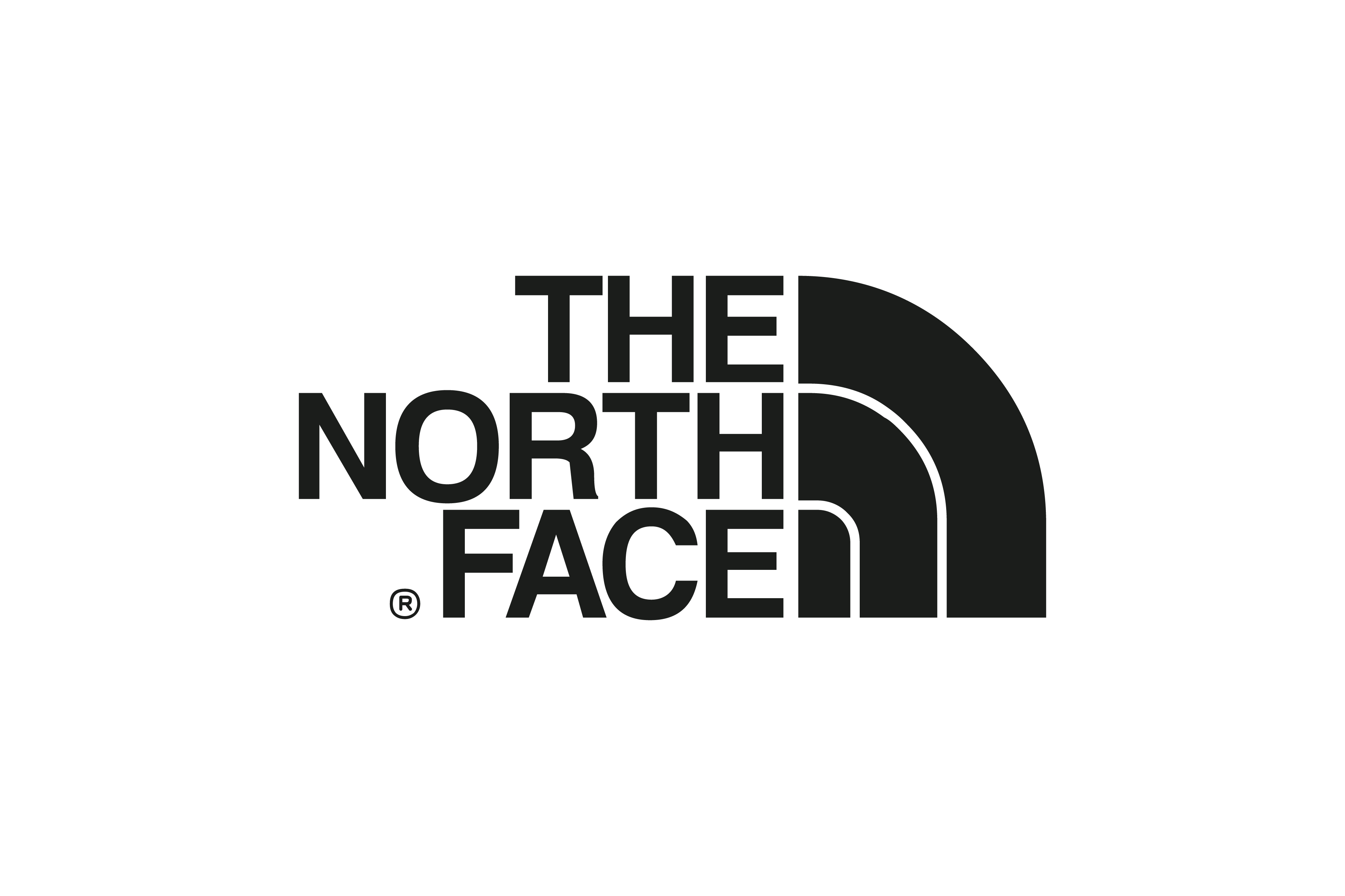 THE NORTH FACEザ・ノース・フェイス　無料ロゴ素材イラストダウンロード 黒 ブラック
